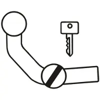 Bosal Afneembare trekhaak voor o.a. HYUNDAI, KIA