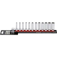 Sonic Doppenset 1/4", lang 12-dlg. op rail
