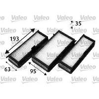 Valeo 715530 Interieurfilter