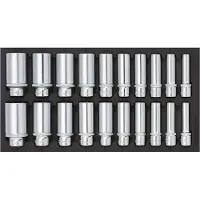 Sonic Doppenset 1/2", lang 20-dlg. SFS 1/3