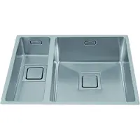 Togo VK series spoelbak 15+34x40cm inleg, onderbouw, opbouw RVS 1534VK