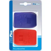 Proplus Accupoolklemmen set (+) en (-) met snelsluiting in blister