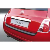 RGM ABS Achterbumper beschermlijst Fiat 500 2007- Zwart voor o.a. FIAT