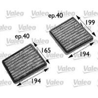 Valeo 698742 Interieurfilter