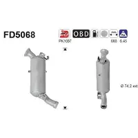 As FD5068 Roetfilter (DPF)