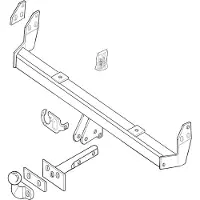 BRINK Vaste trekhaak 382200 Brink voor o.a. LAND ROVER