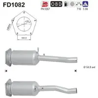 As FD1082 Roetfilter (DPF)