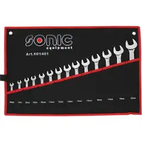 Sonic Ringsteeksleutel set in etui 14-dlg.
