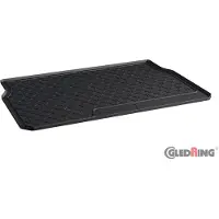 GledRing Peugeot 208 HB 5-deurs 2012-2019 Kofferbakmat Zwart