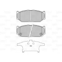 Valeo 601309 Remblokken