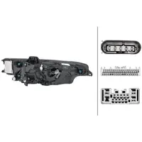 Hella 1EX 013 501-911 Koplamp