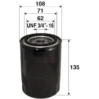 Valeo 586059 Oliefilter