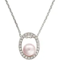 Orphelia Dames 925 Sterling Zilveren Ketting met Hanger - Zilver ZH-4615