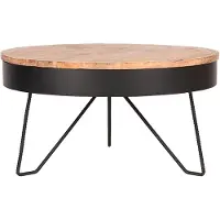 Label51 - Salontafel Saran - Zwart - 80x80x43cm