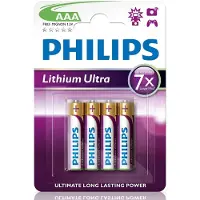 Philips Lithium Ultra FR03 Mignon AAA 4 stuks