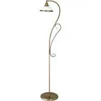 Rabalux 2758 Vloerlamp Elisett, E27, brons-zilver, rond, klassiek, diameter 290mm