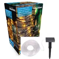 Coppens Snoerverlichting solar 100led 10 meter warm white -