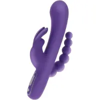 ToyJoy TOY JOY - SILICONE USB TRIPLE PLEASURE VIBRATOR