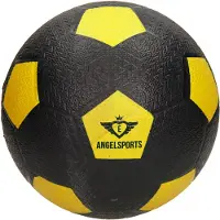 Engelhardt Engelhart Rubber, straatvoetbal, geel, maat 5