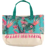 Sarlini - Strandtas turquoise