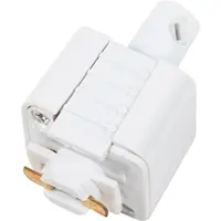 QAZQA Hanglamp adapter voor 1-fase rail wit