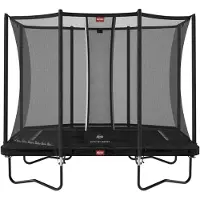 Berg Trampoline Ultim Favorit Regular 280 x 190 cm Black + Safety Net Comfort