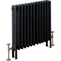 Eastbrook Rivassa 2 koloms radiator 45x60cm staal 630W antraciet