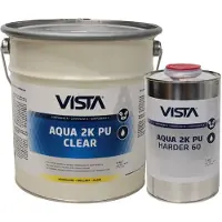 Vista Aqua 2K PU Clear Zijdeglans | Blanke Lak 1 KG