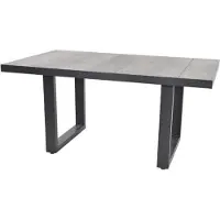 Lesli Living Lounge tafel hoog Prato Negro 140x85cm