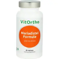 Vitortho 2x Mariadistel Formule 60 vegacapsules