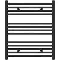 Guido Gusto Designradiator Sofia 70x60cm mat zwart 330W zij aansluiting