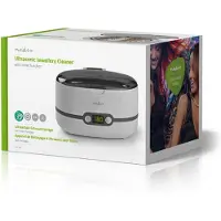 Nedis Ultrasoonreiniger | (43 kHz, 50W, 600 ml, Digitale timer)