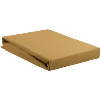 Beddinghouse Hoeslaken Geel (Jersey)-140 x 200/220 cm