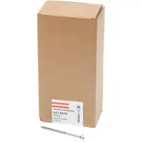 Hoenderdaal Spaanplaatschroef Verzinkt Platkop deeldraad Torx TX25 6.0X80/50 | 100 stuks - 0206.01.50401