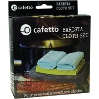 Cafetto Barista microvezeldoeken set van 4 stuks