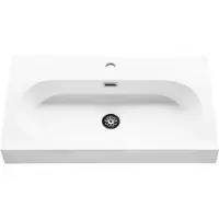Differnz Somero wastafel 60x38cm wit