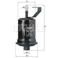 MAHLE ORIGINAL KL 507 Brandstoffilter