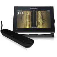 Simrad Go9 Xse Row Active Imaging 3-in-1 Plotter With Transducer Zwart
