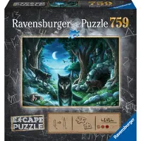 Ravensburger Escape 7 Curse of the Wolves Puzzel Karton Puzzel