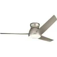 Kichler Plafondventilator Eris | 152cm | Outdoor | Nikkel