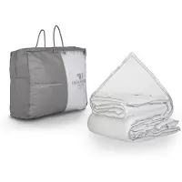 Royal Textile Primaviera Deluxe Percale Baumwolle Touch 4-Seizoenen Dekbed White - 240X200 cm