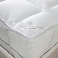 Vitality Pur Matrastopper Duo-Bed | microvezel wit 200x80 cm toppers | NADUVI