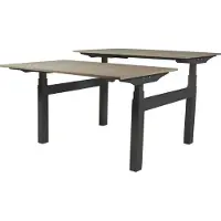 Schaffenburg Zit Sta Bureau (2pp) - Elek 140x80/80 robson - zw frame