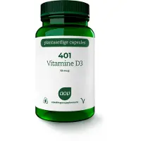 Aov 2x 401 Vitamine D3 10 mcg 60 vegacapsules