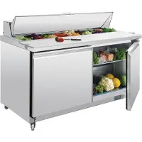 Polar 2 deurs gekoelde saladette 527 ltr