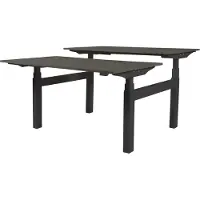 Schaffenburg Zit Sta Bureau (2pp) - Elek 180x80/80 logan - zw frame