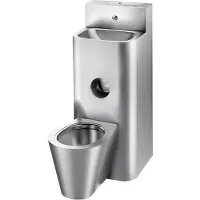 Delabie Combi KOMPACT - Wastafel staand toilet