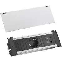 Bachmann Kapsa inbouw stopcontact met USB-A en USB-C wit