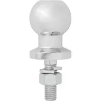 Pricenet Trekhaakkogel 50 mm recht staal m16 x 55 mm zilver