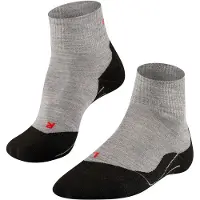 Falke Wandelsokken TK5 Short Men Light Grey-Schoenmaat 46 - 48
